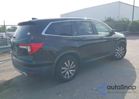2019 Honda Pilot Ex-L z USA, uszkodzony, nr VIN 5FNYF5H53KB000917